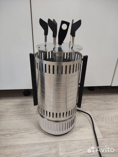 Электро шашлычница бу