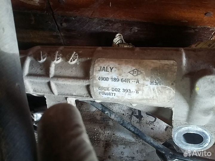 Рейка рулевая Рено Логан Сандеро Оригинал 2013г