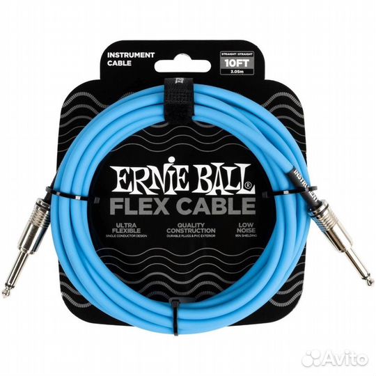 Кабель инструментальный Flex Ernie Ball 6412