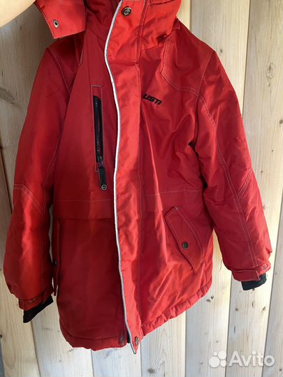 Куртка зимняя для мальчика 128-134
