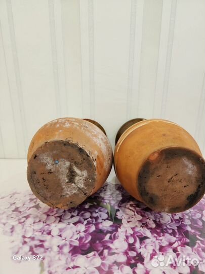 Глиняная крынка старинная,кувшин