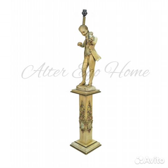 Антикварный итальянский торшер 