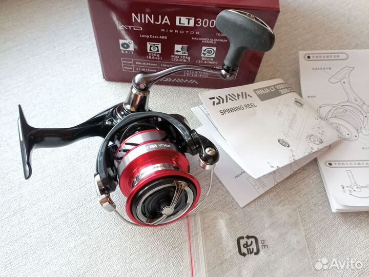 Daiwa Ninja LT3000-C катушка для спиннинга новая