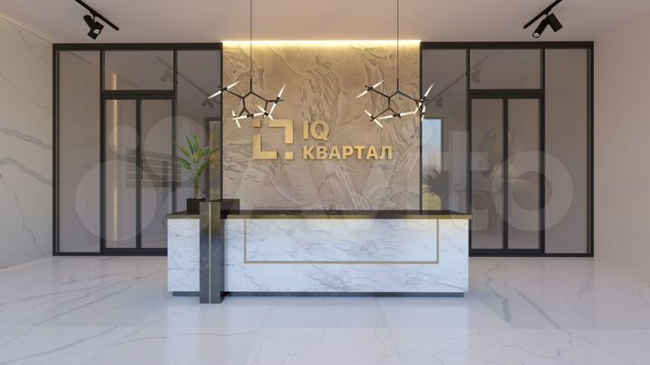 1-к. квартира, 42,9 м², 7/9 эт.