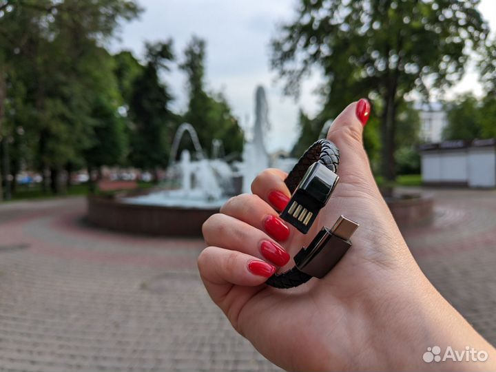 Браслет зарядный кабель type-c