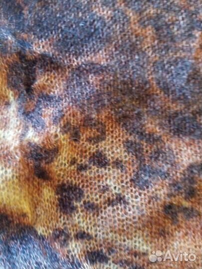 Отрезы трикотаж шерсть леопард, Италия