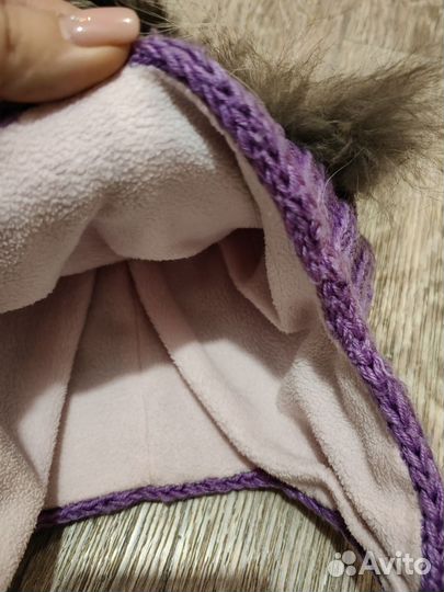 Комплект шапка, шарф