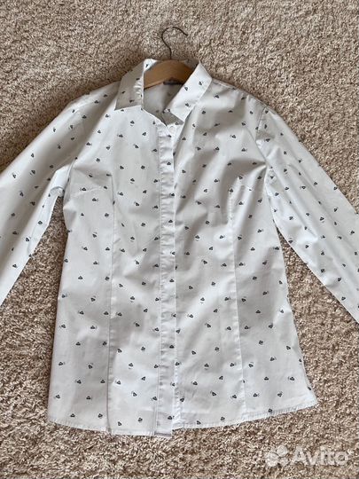 Стильная Блузка gulliver 152 в алмазах