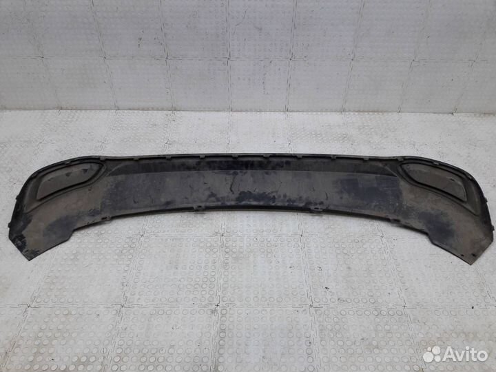 Накладка бампера задняя Volkswagen Polo MK6 2020