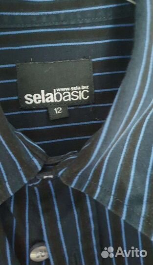 Рубашка школьная для мальчика, размер 152