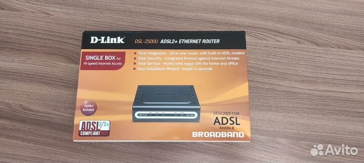 Модем/роутер DSL-2500U