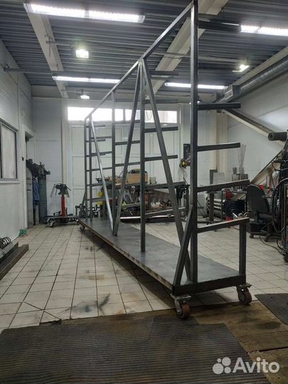 Стеллаж для хранения металла