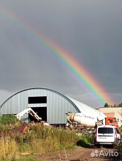 Ангар каркасный под ключ