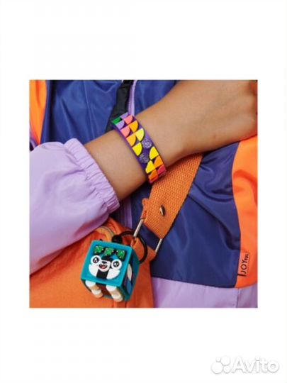 Лего дотс lego dots 41945 неоновый тигр