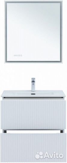 Мебель для ванной Aquanet Джейн 70 Flat белая