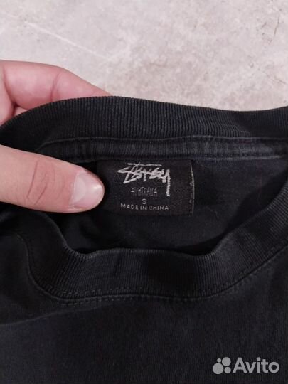 Футболка stussy черная