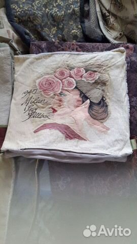 Чехлы на диванные подушки гобеленовые