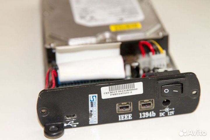Внешний бокс FireWire 800 / USB2.0 с диском