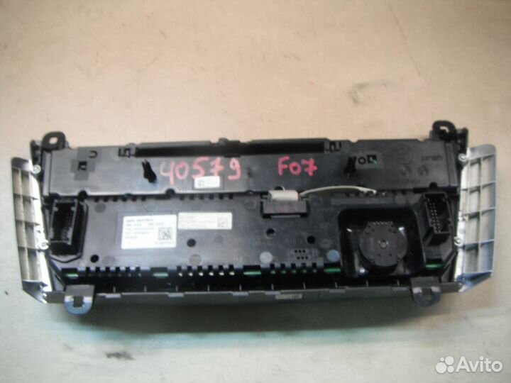 Блок управления климатической установкой BMW F07