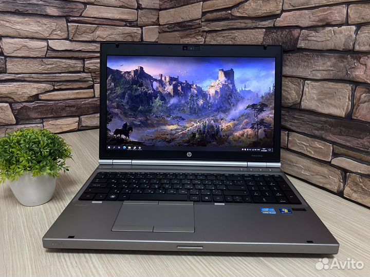 Мощный офисный ноутбук HP i5/8gb/SSD