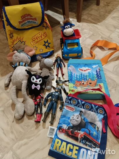 Детские игрушки пакетом для мальчика