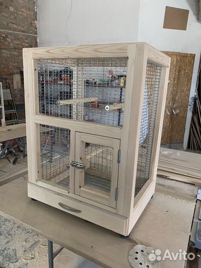 Клетка вольер для птиц, домики