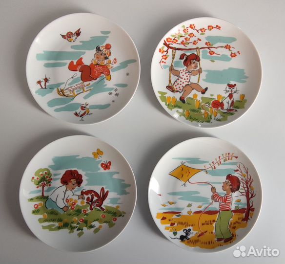 Тарелки ГДР набор