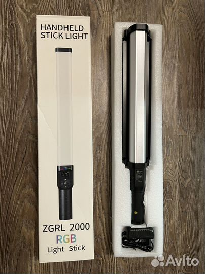 Видеосвет rgb цветной палка zgrl-2000