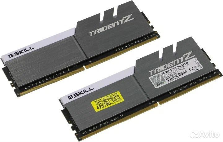 Озу 16Гб (8Гбx2 шт) DDR4 3600GHz