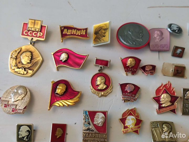 Значок Ленин