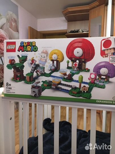 Lego super mario 71368. Погоня за сокровищаии Тоа