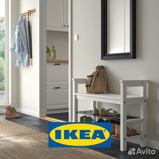 Скамья для обуви хемнэс - hemnes IKEA