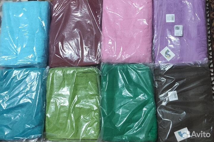 Махровые полотенца 70-140