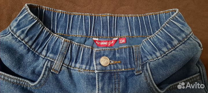 Джинсы утеплённые для девочки
