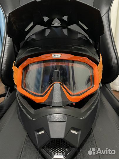 Кроссовый шлем ataki