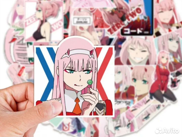 Наклейки аниме стикер