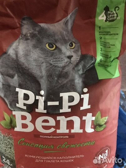 Наполнитель комкующийся для кошачьего туалета