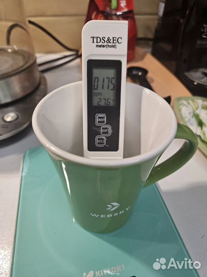 TDS&eс измеритель качества воды