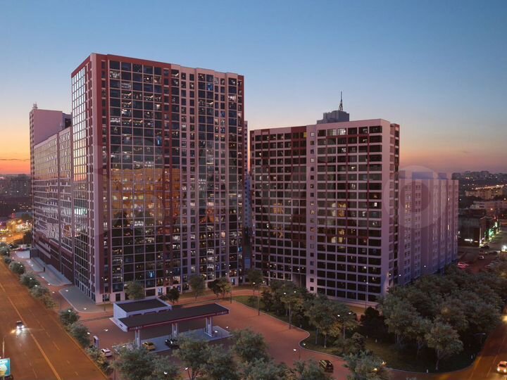 2-к. квартира, 38,6 м², 11/27 эт.