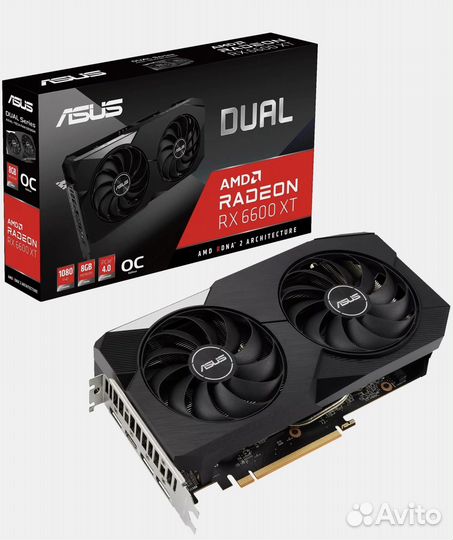 Видеокарта asus Dual Radeon RX 6650 XT 8GB