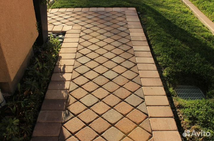 Тротуарная плитка старый город