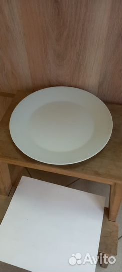 Тарелка белая IKEA