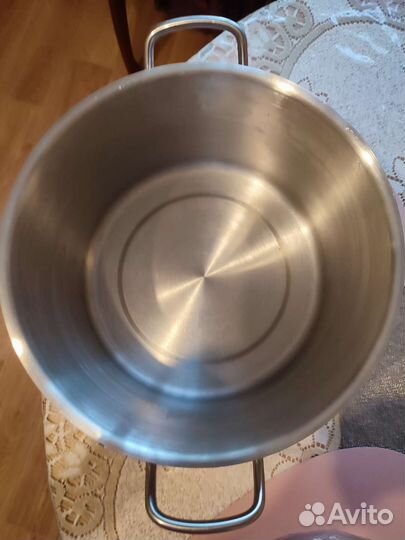 Кастрюля 8 л Амет, нержавейка