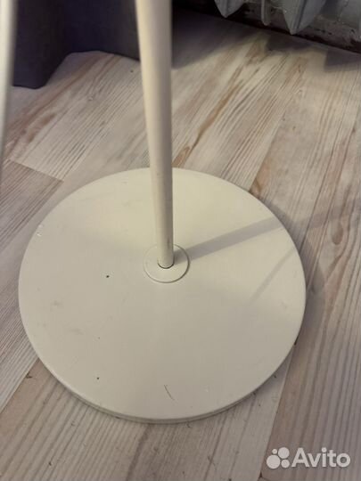 Торшер напольный IKEA икея белый лофт