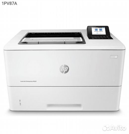 Принтер HP LaserJet Enterprise M507dn A4 Черно-бел