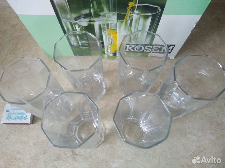 6 бокалов