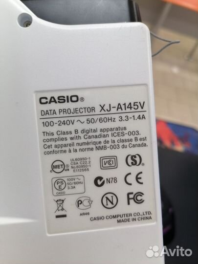 Проектор casio XJ-A145V