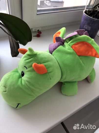 Игрушка- перевертушка медведь-дракон