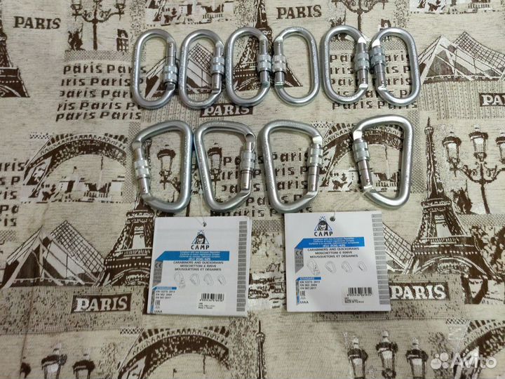 Карабины для альпинизма Camp и Petzl