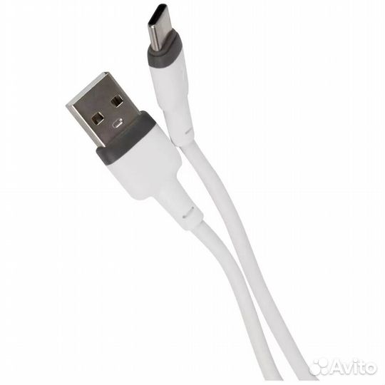 Кабель USB-Type C 1m белый Red Line #372452